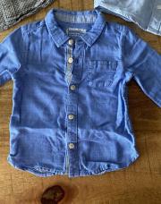 Chemise bleu Orchestra 6 mois