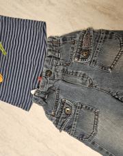 Ensemble t-shirt Disney c&a + Jeans esprit 74cm