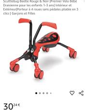 Petit velo coccinelle 
