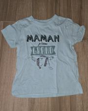 T-shirt maman je t aime (3 ans)