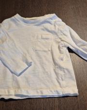 Haut blanc Kiabi 74 cm 