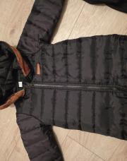 Combi noir manteau 18-24 mois