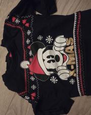 Pull Mickey Noël 12 mois 