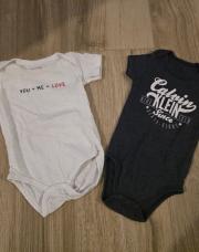 Boddies courte manche (3-6m)