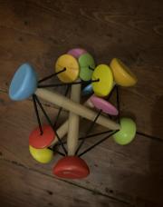 Hochet bois Classic world