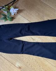 Legging patte d’éléphant noir - Zara - 7 ans