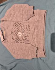 Pull gris dinosaure 9 mois 