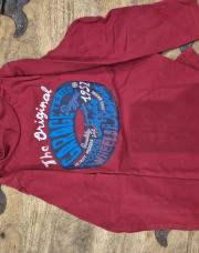 T shirt rouge garage col montant orchestra5a/110