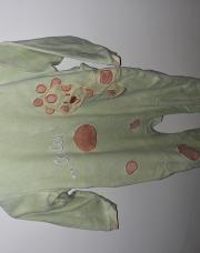 Grenouillère vert girafe (24mois)