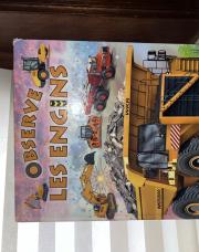 Livre camions (abîmé)