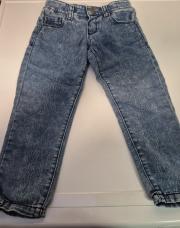 Jeans denim 3/4ans