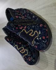 Pantoufles LULU CASTAGNETTE - Pointure 22 - Couleur : Bleu marine