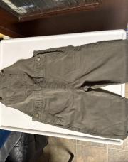 Salopette verte mango 104 neuve