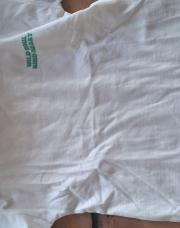 T-shirt blanc zara