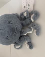 Peluche pieuvre bleue neuve 