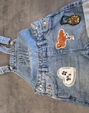 Salopette en jeans 4/5 ans 