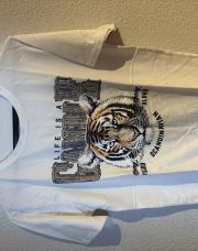 T-shirt lion strass TU