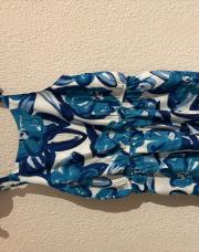 Combinaison bleu  fille 6 ans 