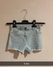 Short fille 5 ans 