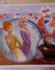 Puzzle 160 pièces Reine des neiges 2