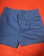 Short bleu 6-9 mois 