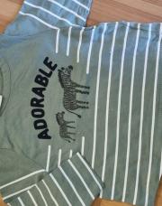 T-shirt vert 68 cm TAO