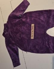 Pyjama mauve fille naissance.