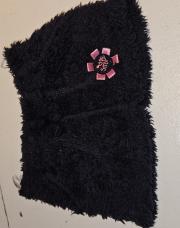 Jupe moumoute bleue marine. 9 mois