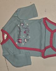 Bodie bleu et rose Avec pression 