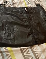 Jupe simili cuir 