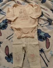 Ensemble body + legging 68 cm 