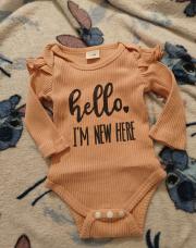 Body longue manche 1-3 mois 