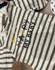 Sweat « be happy my baby » 59cm