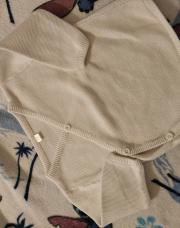 Gilet fin blanc 68 cm 