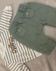 Ensemble pantalon et pull orchestra 1 mois 