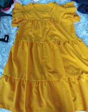 Robe collant jaune 14ans 