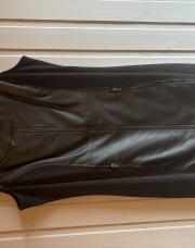 Robe en cuir T40