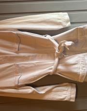 Robe veste blanche jeans sTu