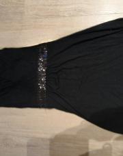 Robe noire sequins XS