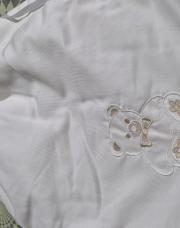 Gigoteuse blanche +coussin