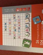 COMPLET quasi neuf (PA:20€) Magnetik book alphabet