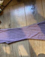 Pantalon patte d’éléphant rose côtelé - SHEIN - 8 ans 