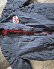 Veste bleu Tape à l'oil