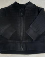 Gilet zipper noir 3mois