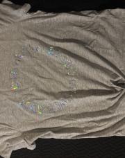 T shirt gris only 11/12 ans