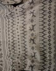 Pull Noël 6 ans blanc 