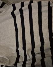 Pull tape à l'œil beige bleu 6 ans 