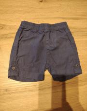 Short bleu taille 12 mois 