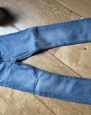 Jean skinny bleu avec volants aux poches - H&M - 5 ans 