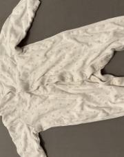 Pyjama rose à cœur blanc 9M 